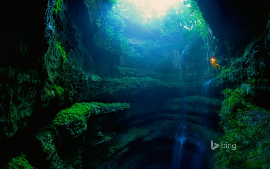 Neversink Pit, Jackson County, Alabama, USA