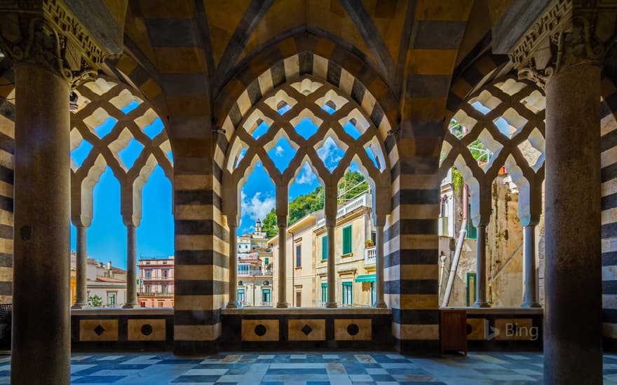 Amalfi Cathedral in Amalfi, Italy