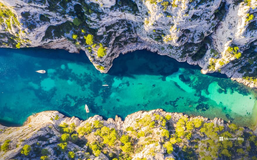 Calanque d'En-Vau, Calanques National Park, French Riviera
