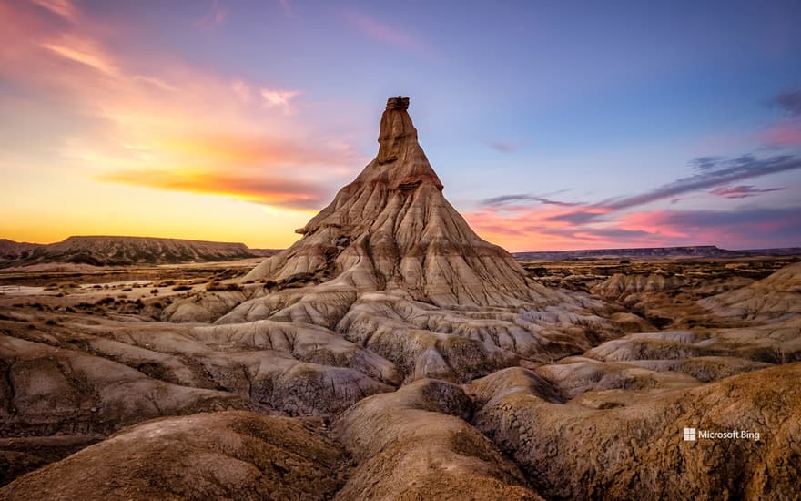 Castildetierra in the Bardenas Reales, Navarre, Spain