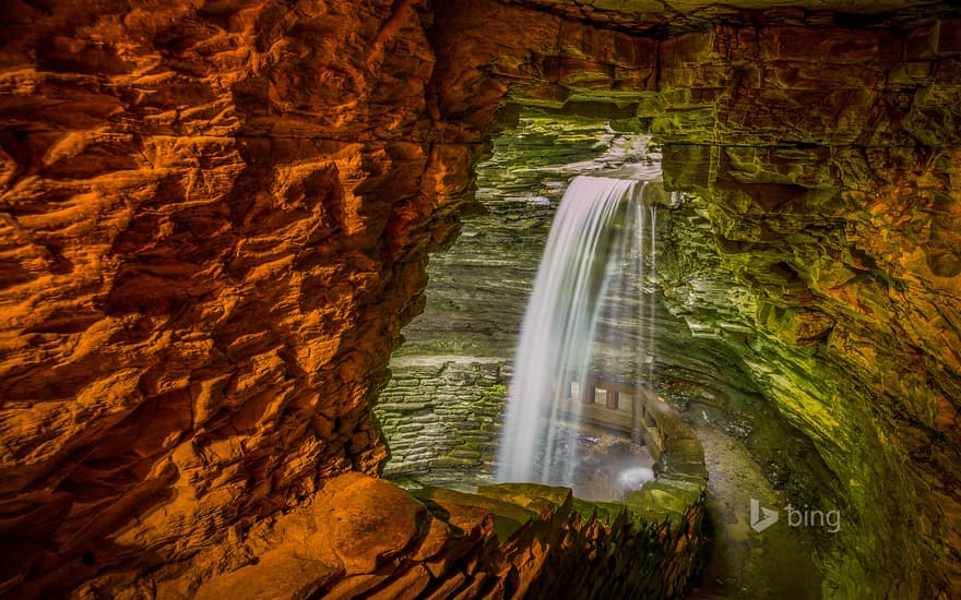 Cavern Cascade, Watkins Glen State Park, New York