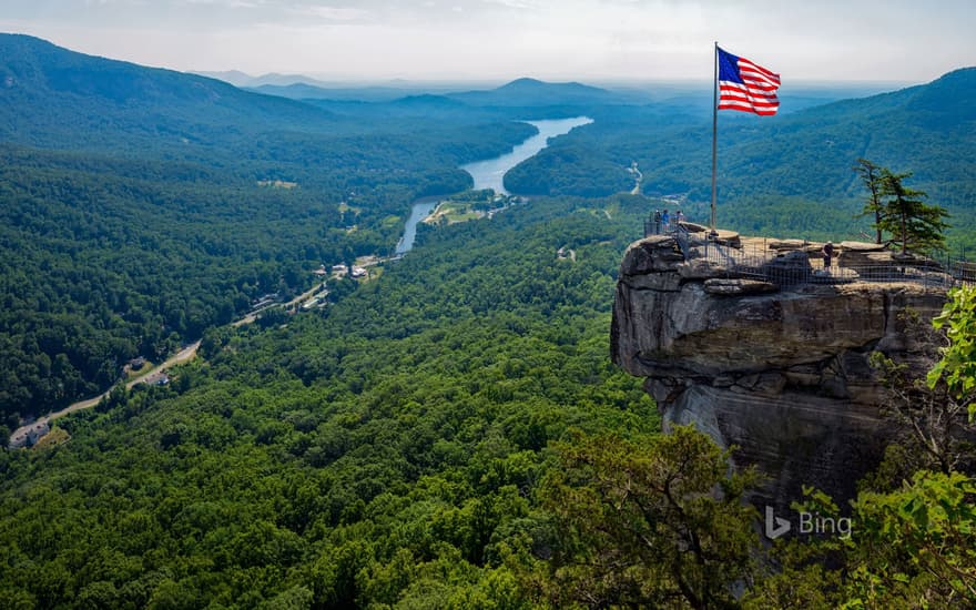 Chimney Rock State Park in North Carolina