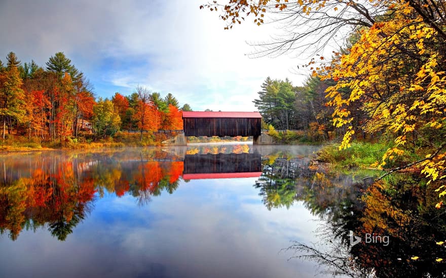 Hancock-Greenfield Bridge (aka County Bridge) in New Hampshire