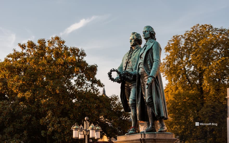 Goethe-Schiller Memorial in Weimar, Thuringia