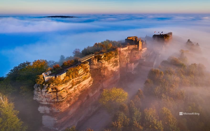 Haut-Barr Castle, Alsace, France