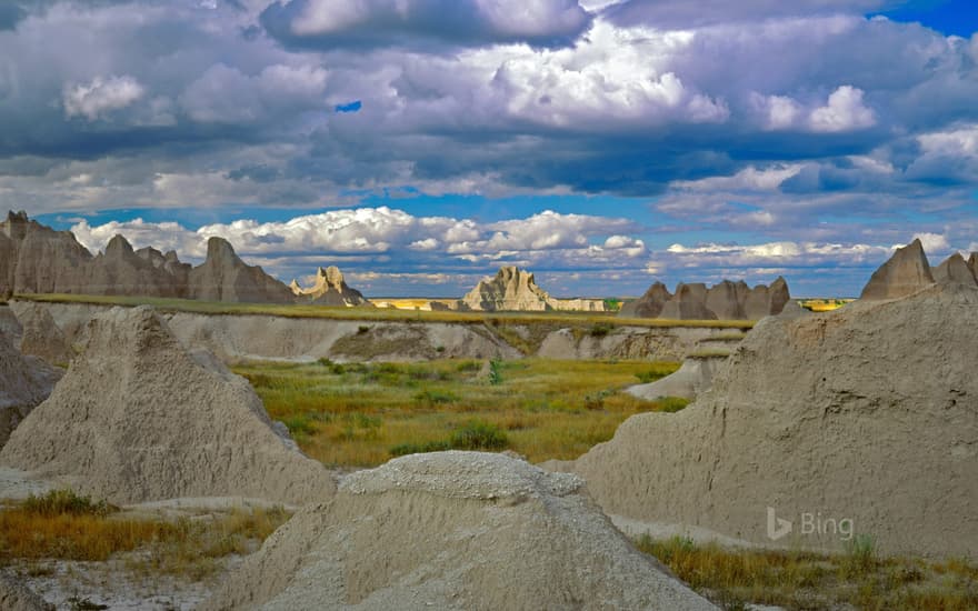 Castle Trail in Badlands National Park, South Dakota, USA