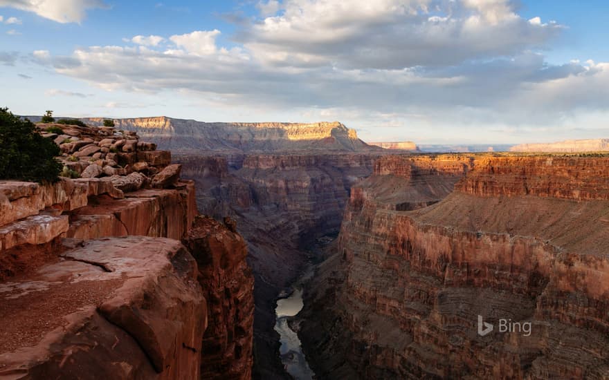 Grand Canyon and Colorado River from Toroweap Overlook, Grand Canyon National Park, Arizona