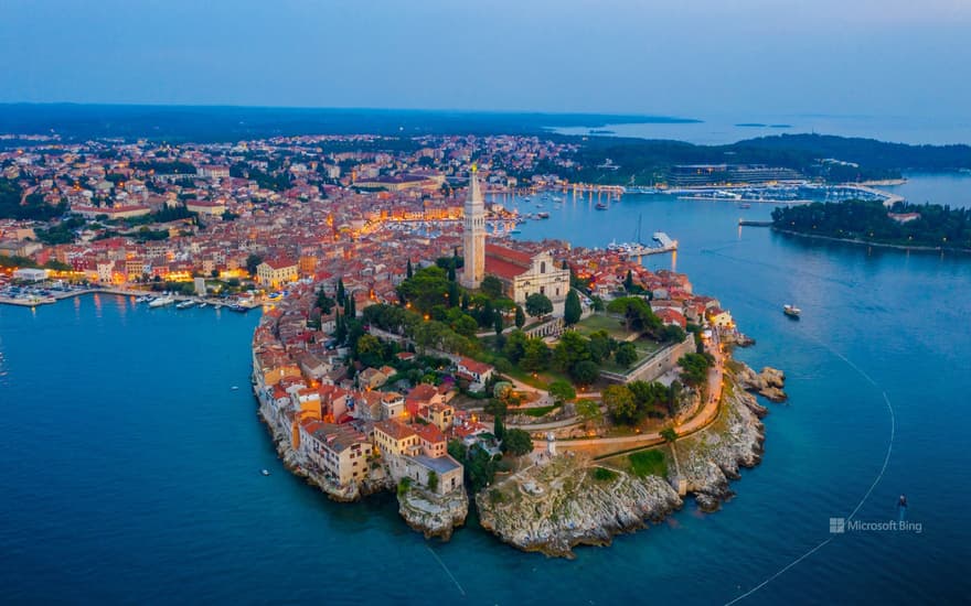 The Old Town of Rovinj, Croatia