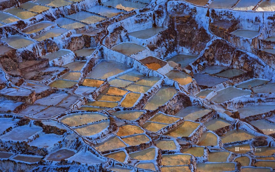 Maras salt ponds, Sacred Valley of the Incas, Peru