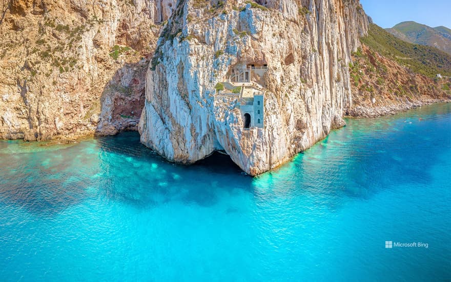 Porto Flavia, Sulcis-Iglesiente, Sardinia, Italy