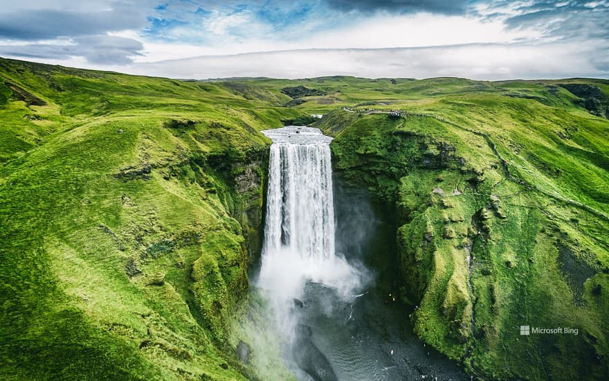 Skógafoss waterfall, Iceland