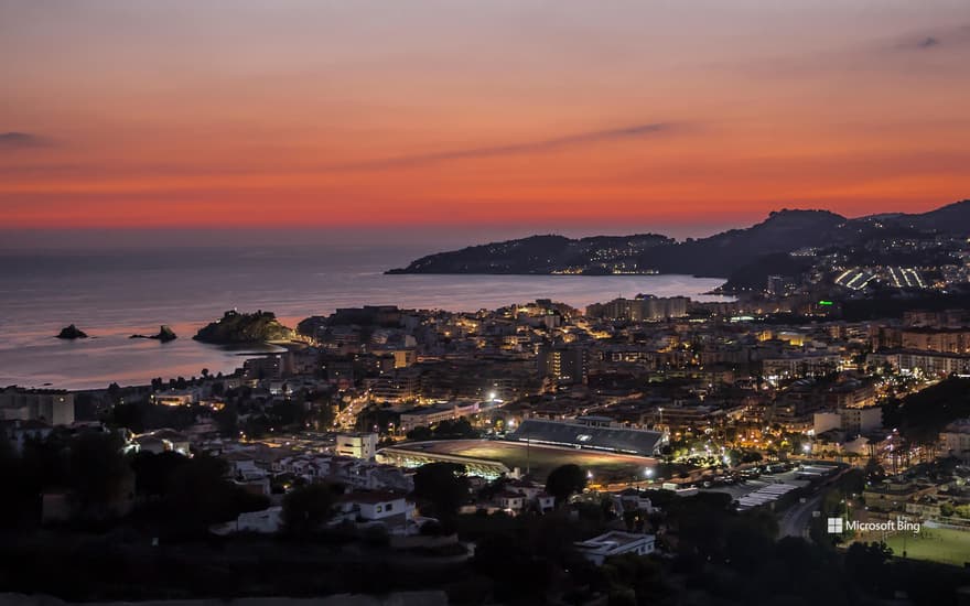 Sunset in Almuñécar, Granada