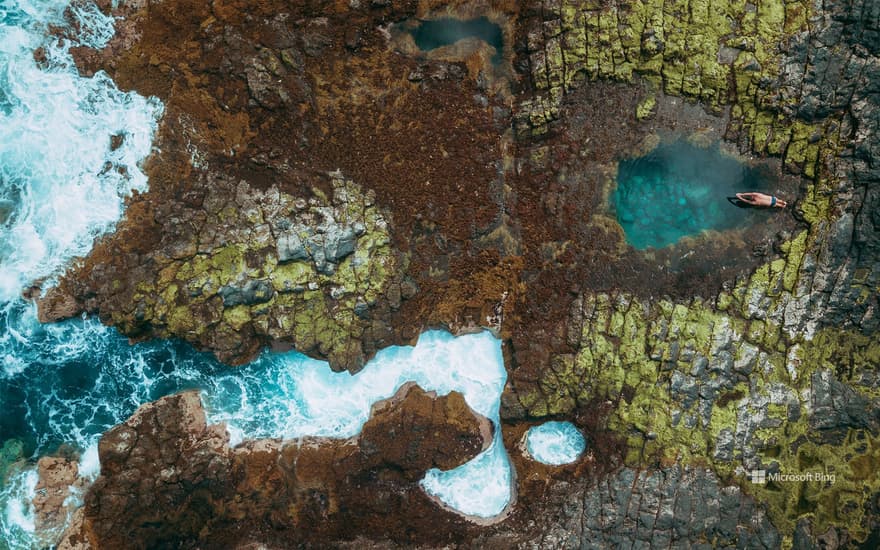 Natural pool in Santa Cruz de Tenerife, Spain