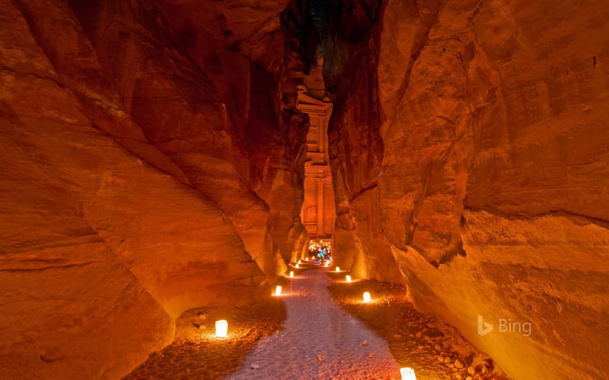 Al-Khazneh in Petra, Jordan