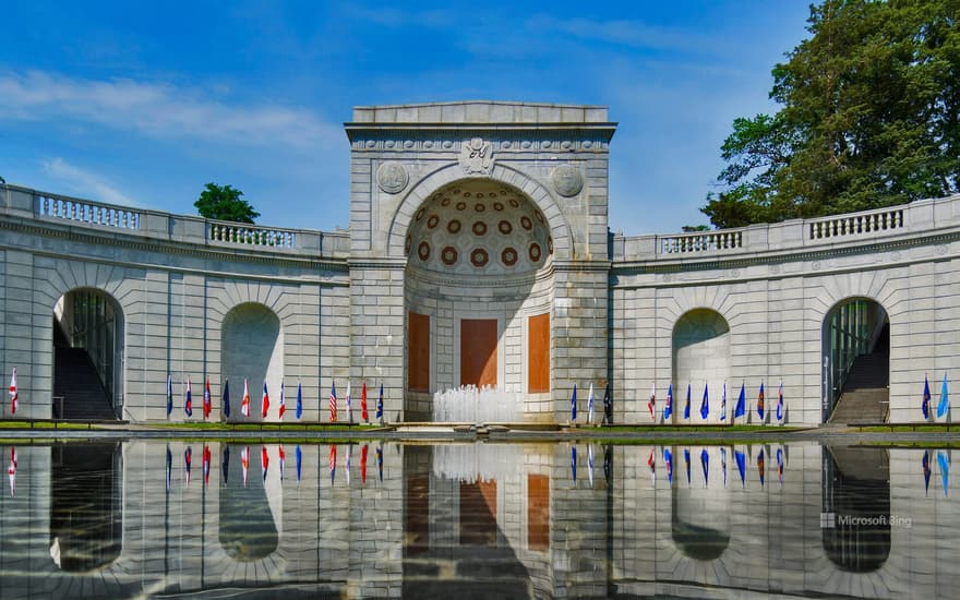 Military Women's Memorial, located at the gateway to Arlington National Cemetery, Virginia